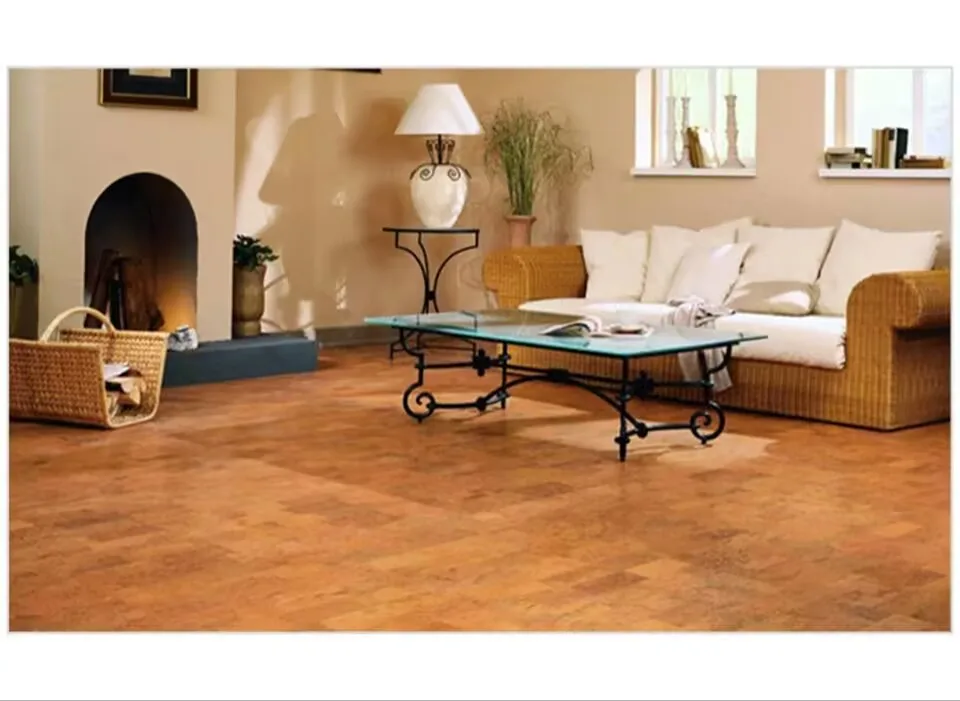 Декоративная настенная плитка из пробкового пола с натуральным узором 600x300x3 мм