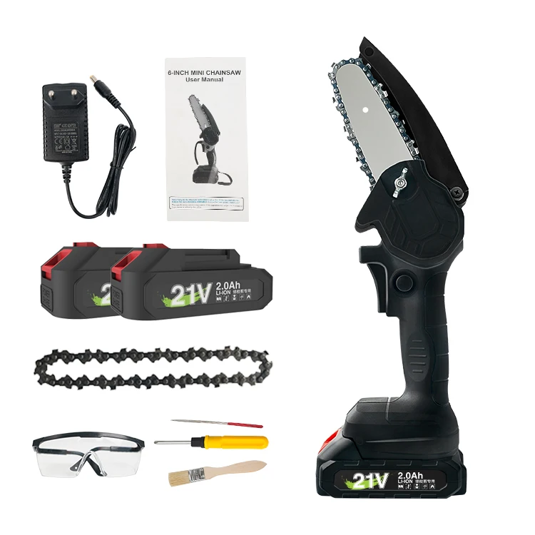 Cost-effective series TY-0402 lithium battery powered DIY garden tools tree branch pruning electric cordless buy chainsaw online