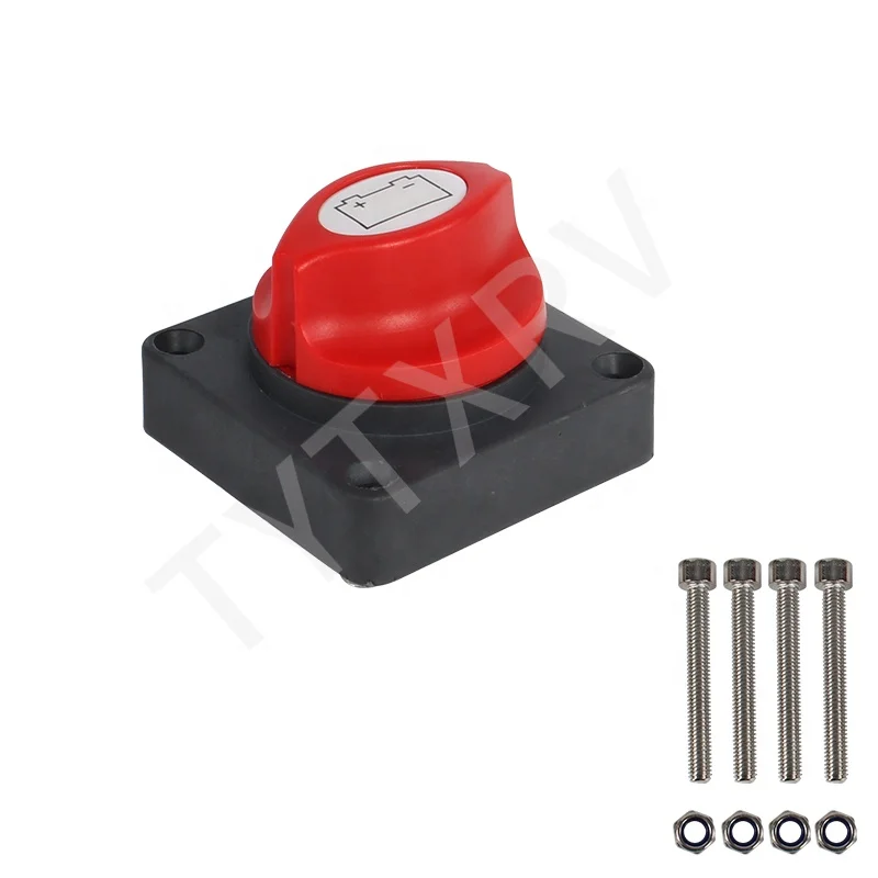 TYTXRV аксессуары для модернизации 12V 24V 200A ABS Антивозрастная Водонепроницаемая ручка кнопка RV яхта фургон переключатель питания