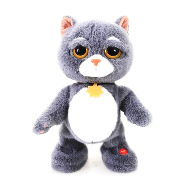 YIWU ALLSHINE Funny Education Toys Kids Gifts Talking Dancing Creative Electronic Stuffed Plush Animal Cat Papagei Toys