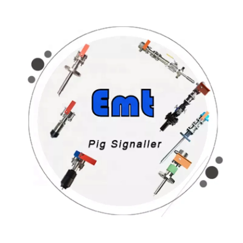 EMT Wholesale Customized Magnetic Flag Flange Mounted Pig Locator Detector