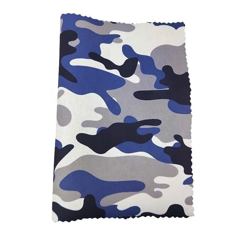 High Quality Custom Printed Camouflage Waterproof 3mm Nylon Neoprene Fabric