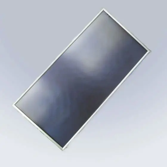 2024 Low Price High Efficiency Blue Titanium Flat Plate Solar Thermal Panel on Roof Solar Geyser
