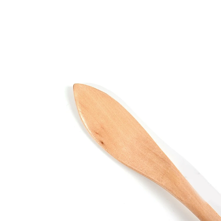 
Handmade Environmental Protection Small Butter Knife Safety Against Accidental Injury Wood Dinner Knife 