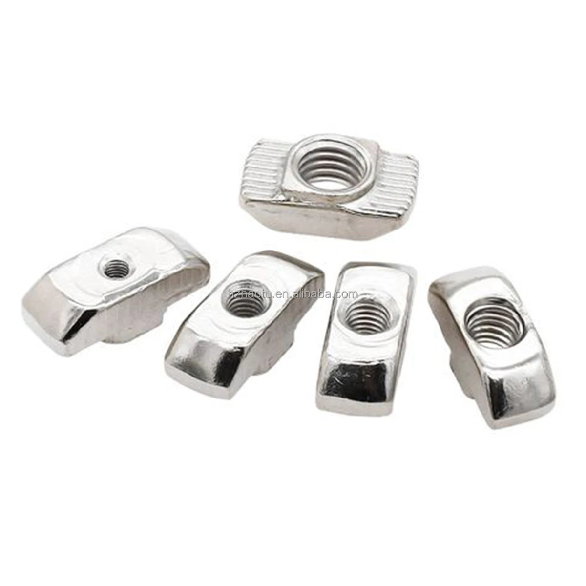 20 30 40 45 Series Aluminium Profile Fastener Furniture Hammer Head T-nuts