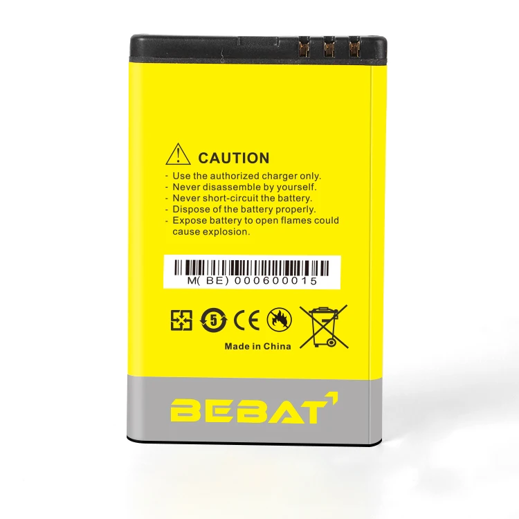  Mobile Accessories 1450mah 3.7v Cell Phone Battery Replacement Bl-5j For Nokia Lumia 525 526 530 C3