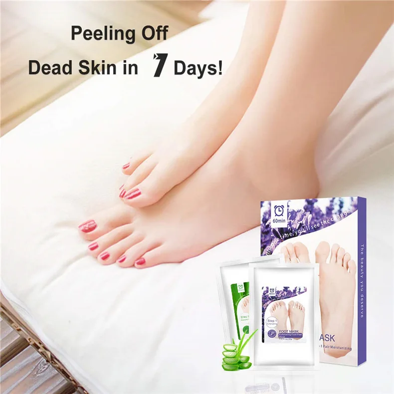 Wholesale Oem Silky Foot Exfoliating Callus Scrub Remove Dead Skin Foot Feel Mask,Foot Peeling