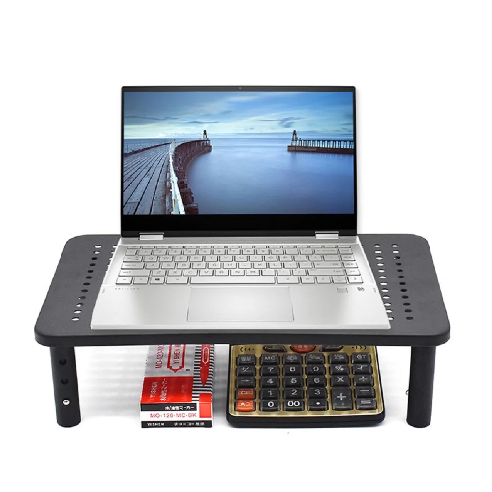 High Quality Steel Cooling Radiating Mesh Computer Notebook Holder Adjustable Laptop Monitor Stand Riser