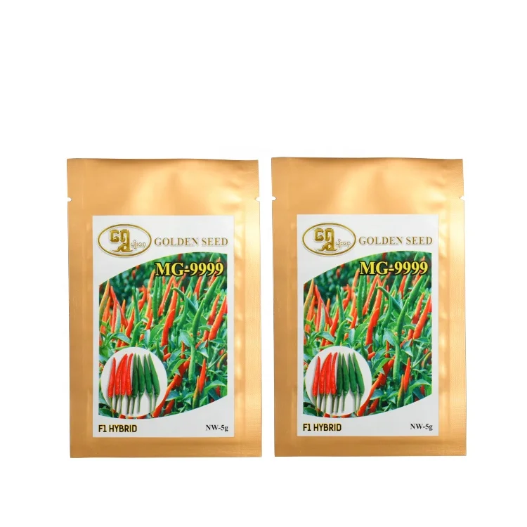 High quality seeds organic sacha inchi 3 sides sealed seed packaging bag