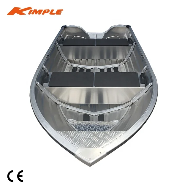 Factory Direct Sales Of 8 Horsepower V Hull Bottom Aluminum Boats Small Fishing Boats
