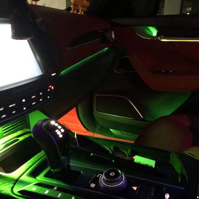 
Hot selling cold light strips line car interior atmosphere decorative led strip lamps for car suv dashboard 