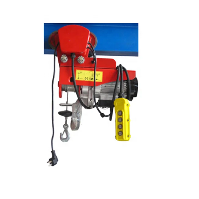 Электрический Канатный мини-подъемник с тележкой PA type 200 кг 220 В