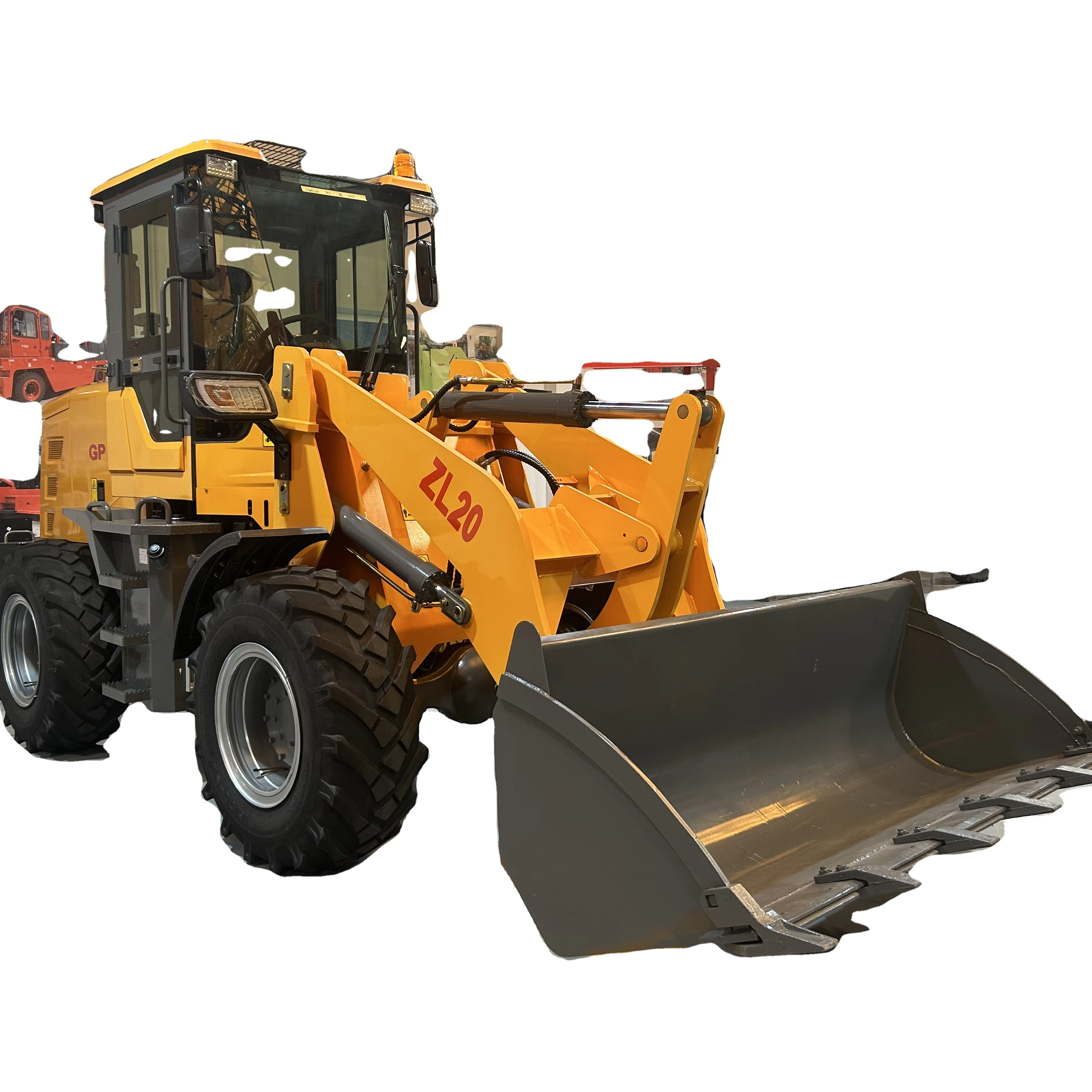 Lasting China 2000kg Wheel Loader Front End Loader New Model Best Price
