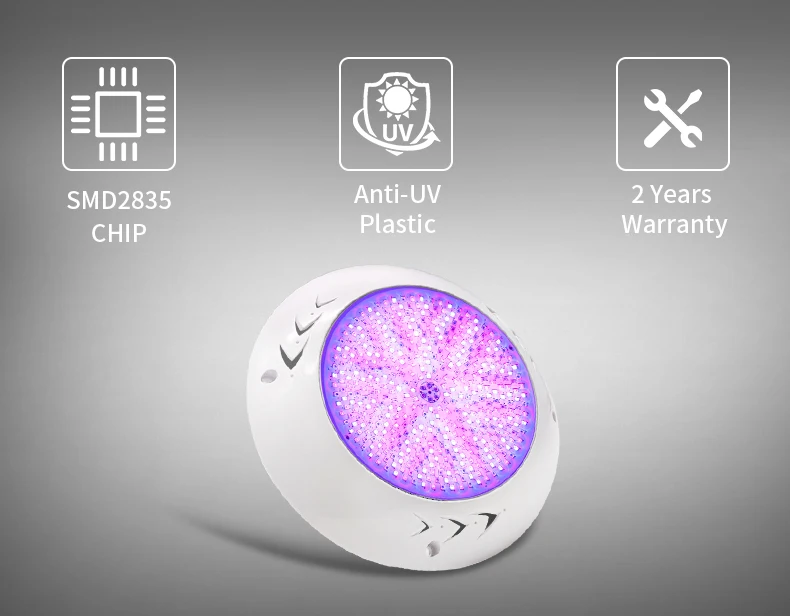 Refined WiFi Control 12V LED Swimming Pool Underwater Light 35W IP68 Swimming Lamp