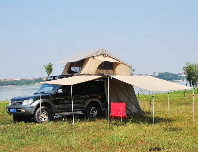 Outdoor Camping Customized Wind Breaks Wall for Car Side Awning