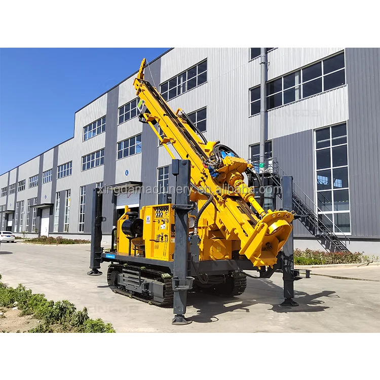 Hot Sale Crawler Mounted mounted rc drilling rig 400 meter deep truck rc drill rigs