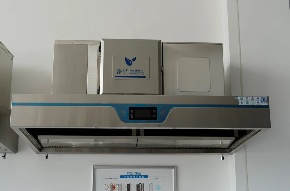 Jingping 2023 New Style  Restaurant Commercial Kitchen Stainless Steel Exhaust Hood