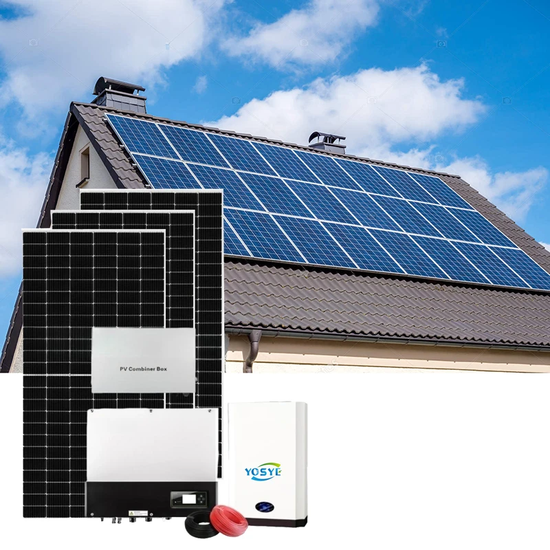Easy Install 10kW DIY MPPT Off Grid Solar Power System For Remote Areas