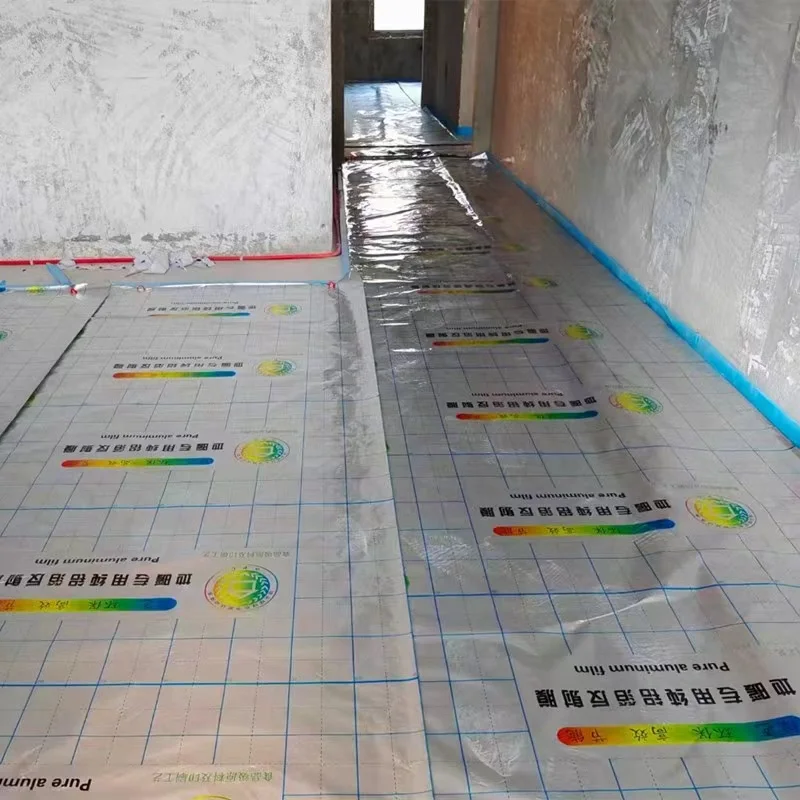 Hongde Soft Plastic Roll Film VMPET/AL+PE Thermal Insulation Materials Water Soluble And PE Material For Metal Insulation