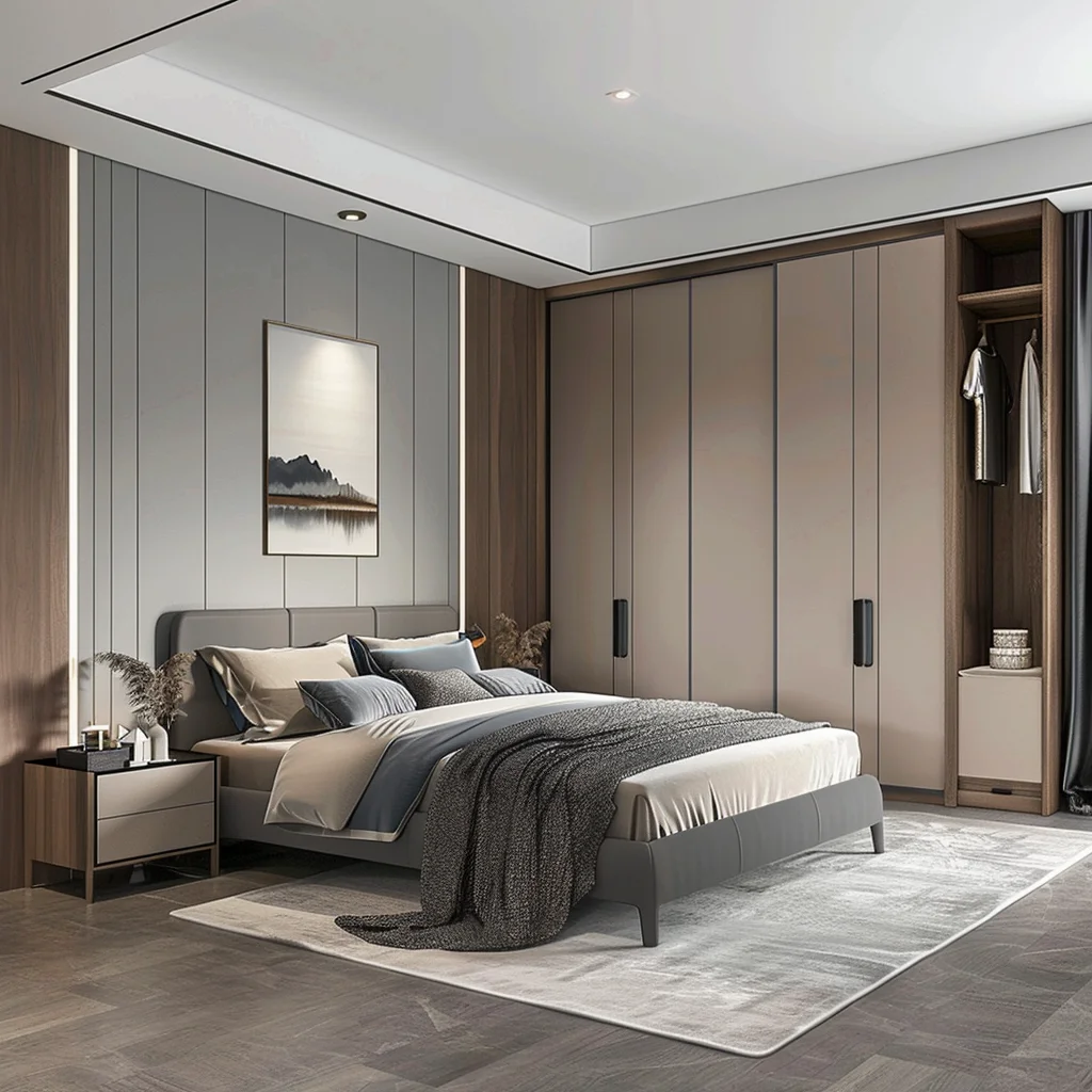 factory customized wooden bedroom sets and high quality modern design bedroom furniture set bedroom complete set