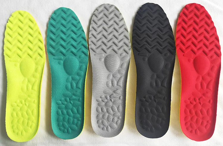 Custom PU Shoe Insoles Widely Used Special Design Deodorant Printed Insoles