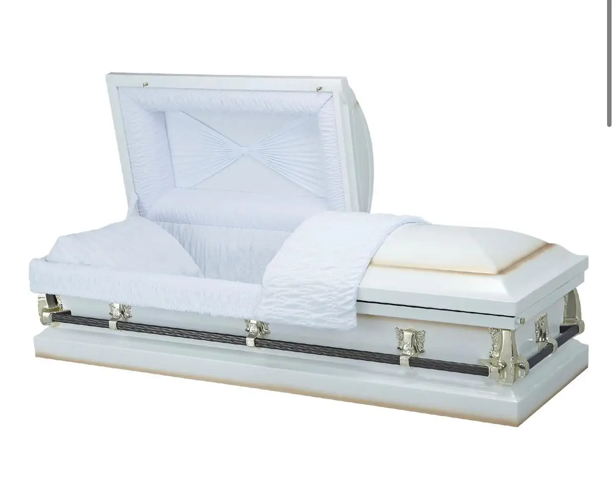 Funeral metal casket made in China baby caskets