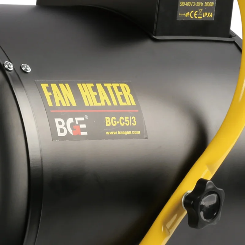 Factory Direct Sale 5KW Industrial Gas Fan Heater Best Selling 3S Fast Heating Winter Room Space Mini Heater Fan