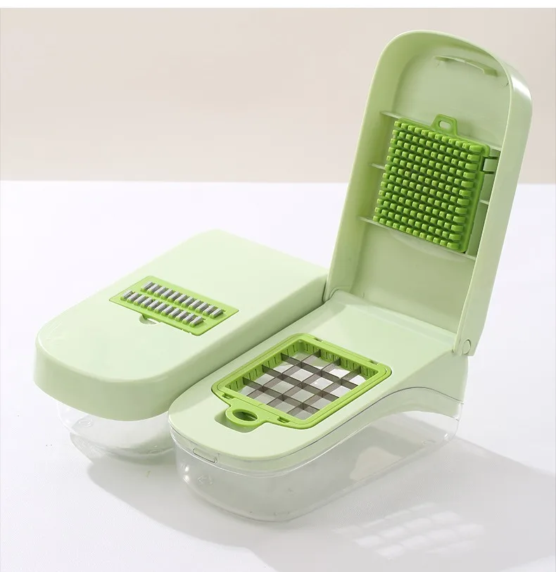 Superior Quality Multi-Function 17 In 1 Steel Kitchen Household Radish Potato Vegetable Chopper Slicer Dicer Cutting Grater