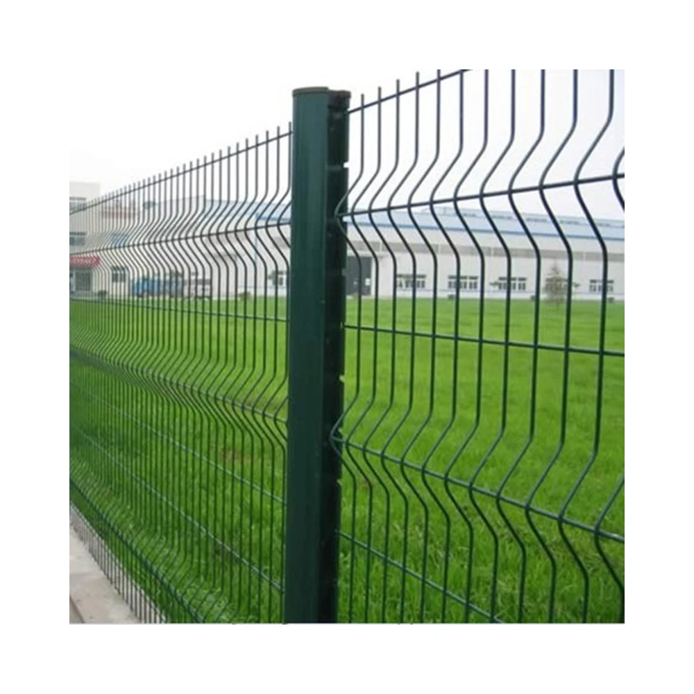 Pvc-coated welded 3d curved wire mesh garden fence Wire Mesh