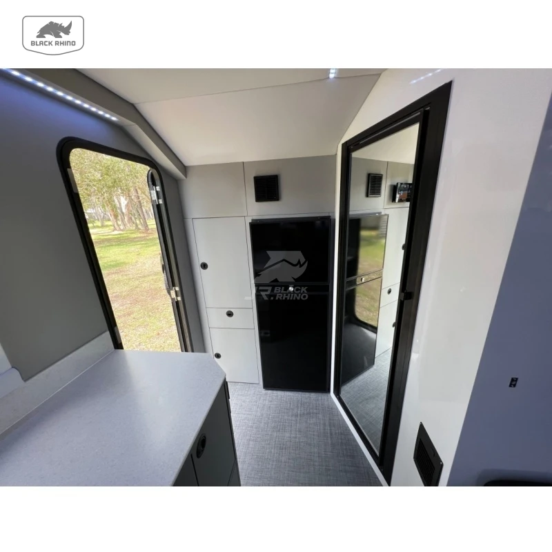 Heavy Duty Camper Trailer Cheapest Campers Roof Top Tent Caravan Campervan Motorhome 750Kg Caravan Camping Trailer For Car