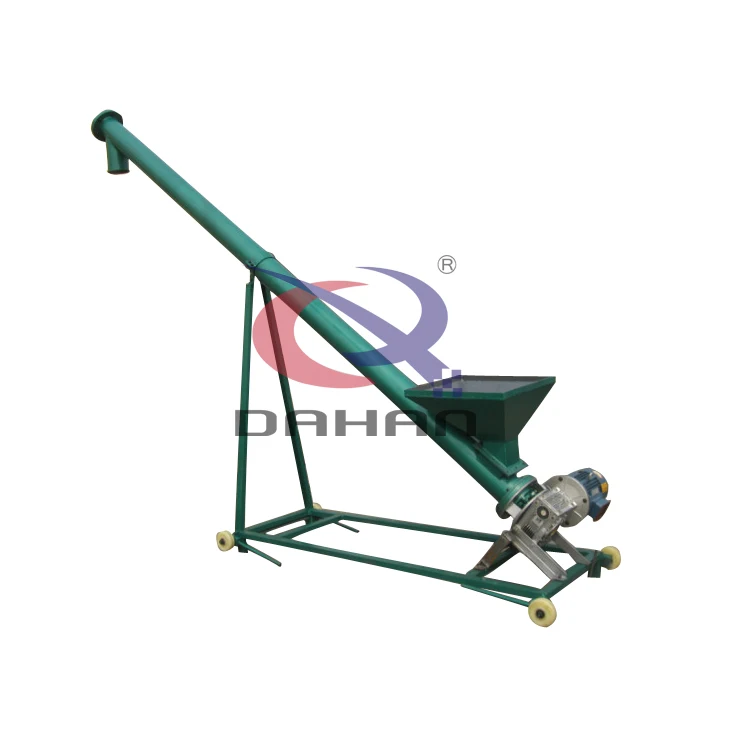 High Flexible Lime-Ash U Type Inclined Shafted Worm Manure Screw Conveyor Machine Price