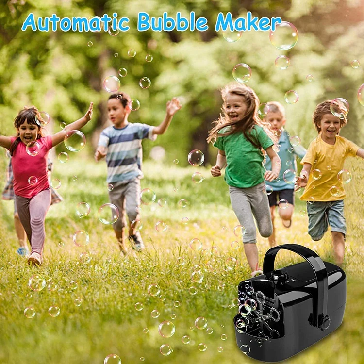Bubble Machine, Durable Automatic Bubble Blower, 5000+ Bubbles Per Minute Bubbles for Kids Toddlers