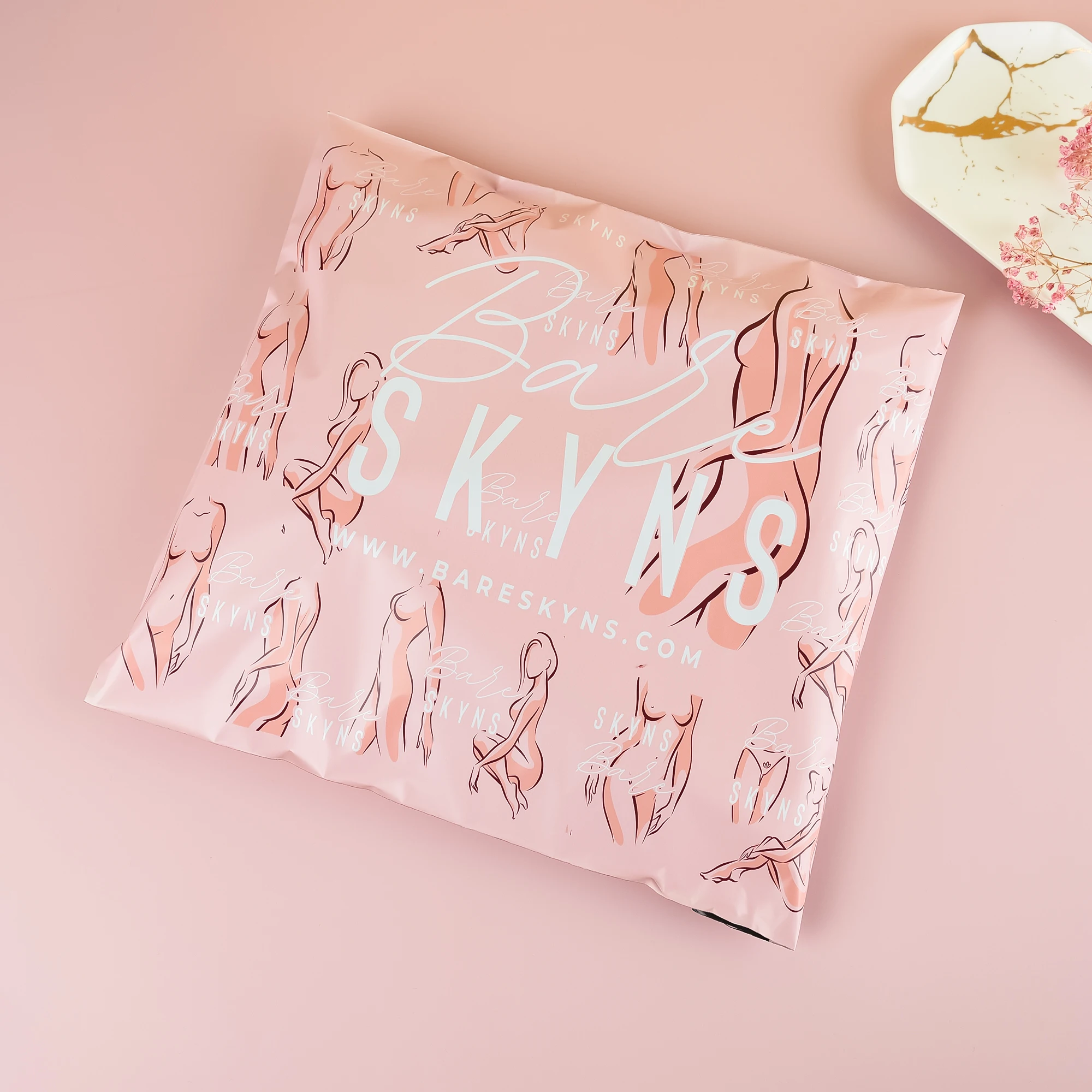 Прямая поставка с завода 14X17 полиэтиленовые почтовые отправители 14 5X19 изготовленные на заказ 110 микрон