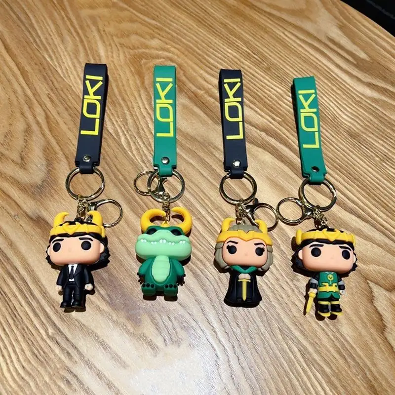 Мультфильм Марвелл Локи брелок новый дизайн Популярные персонажи фильмов фигурки