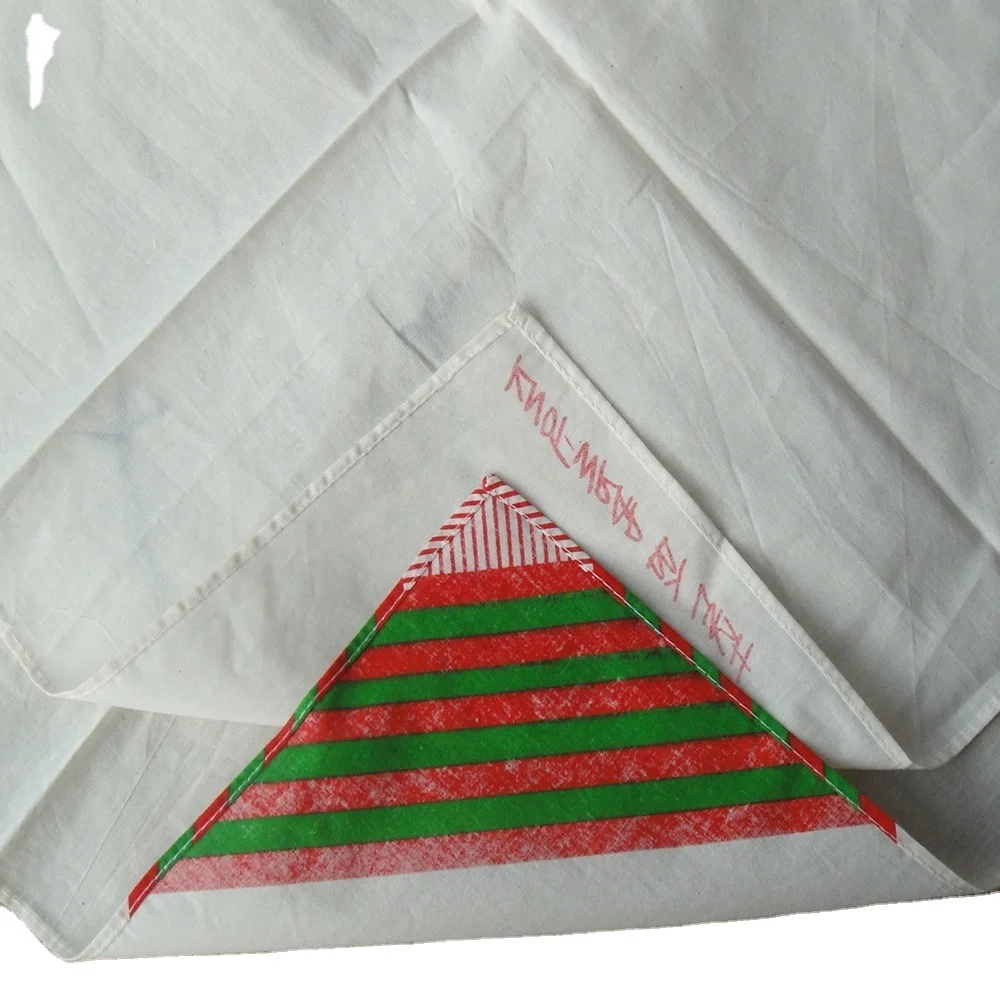 
Printed 100% Cotton Wholesale Handkerchief With Logo 
