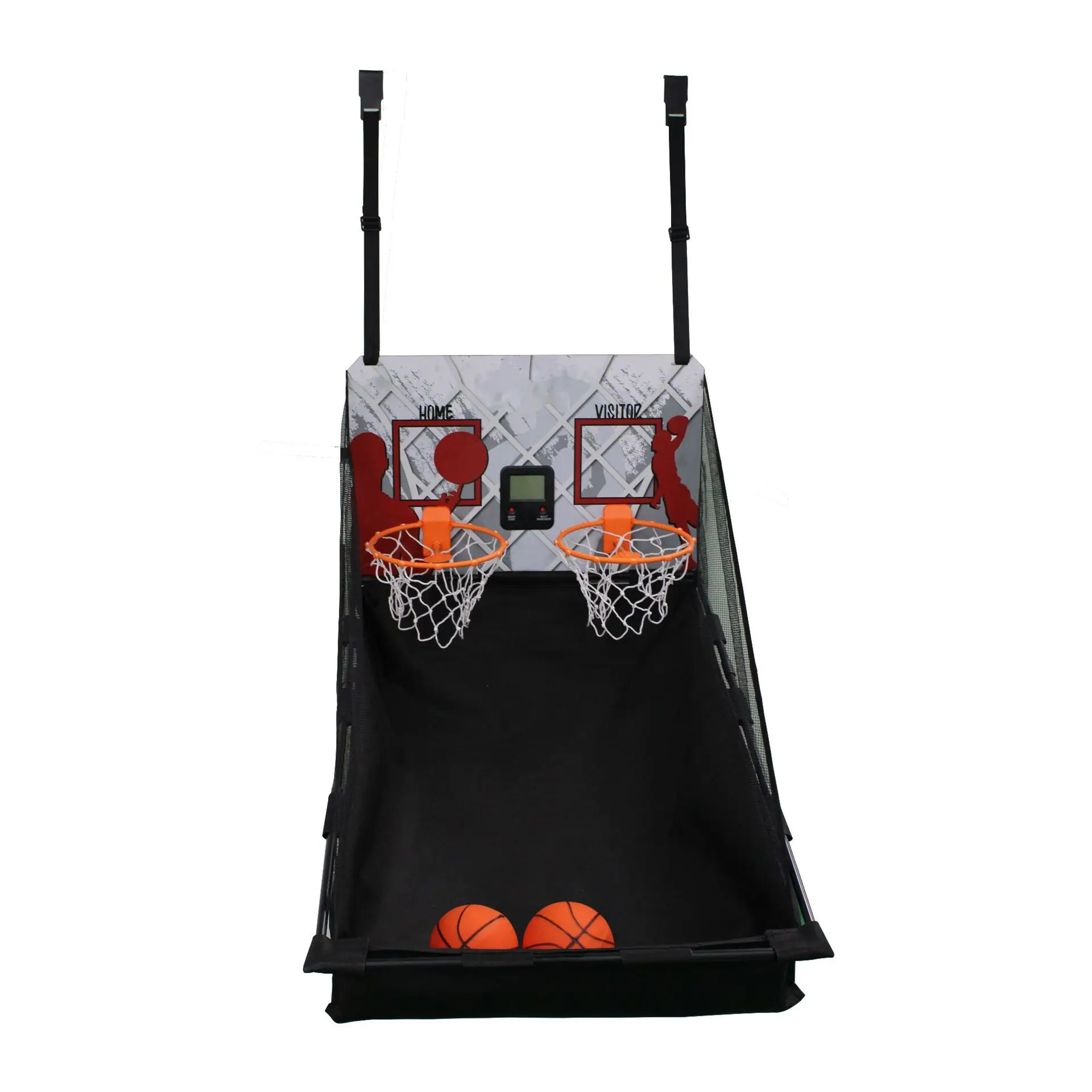 Indoor movable basketball hoop basketball stand hanging door basketball hoop ball tennis rack height adjustable stand for kids