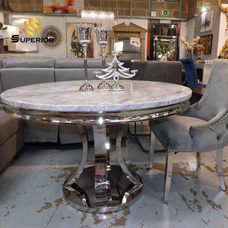 dining room furniture 4 sill stone dinning table with chair full luxury marble round dining table set