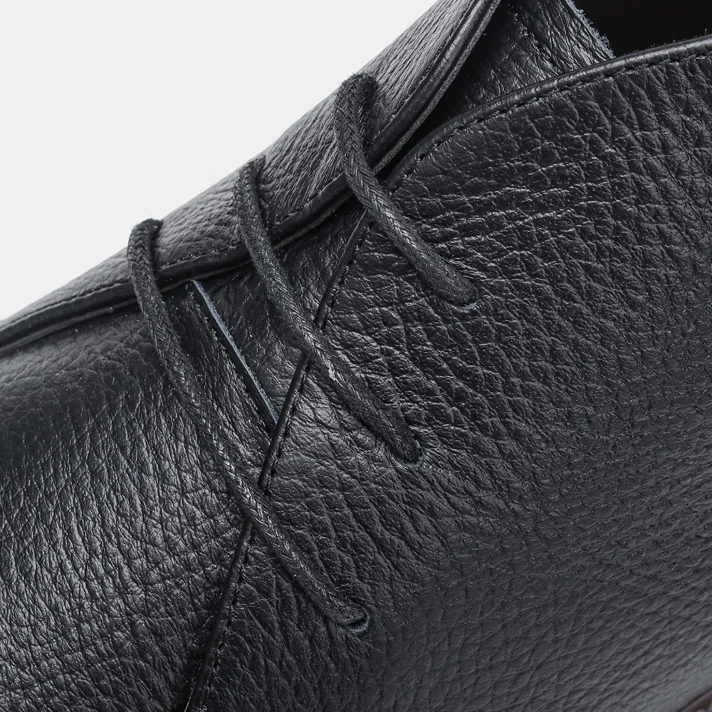 Factory Wholesale Genuine Leather Desert Boots  Custom Chukka Ankle  Shoes Dress Boots for Men
