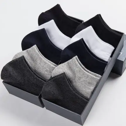 Your Logo Custom 100% Business Bamboo Socks Wholesale Cotton Ankle Socks