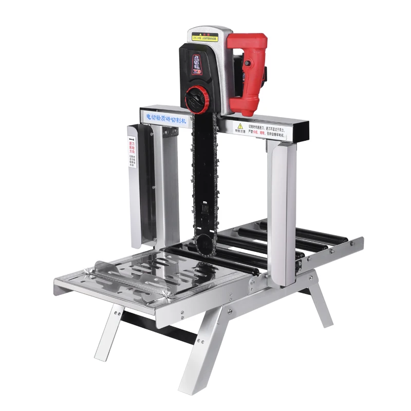 Portable light brick cutter saw machine