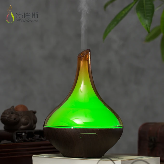 Grain Aromatherapy Machine Amazon Air Diffuser Humidifier Ultrasonic Aroma Diffuser 200ml Dark Wood New Technology Manual ROHS