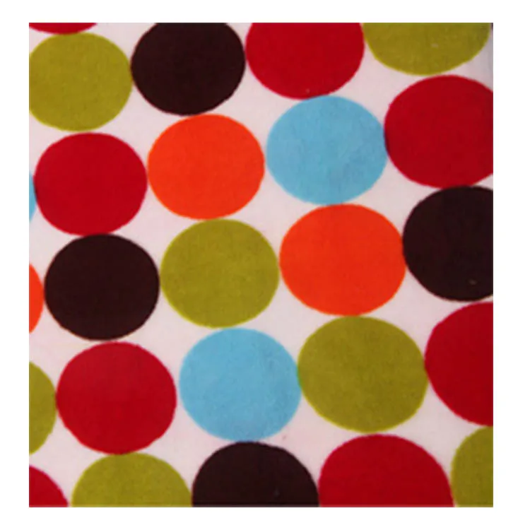 
Latest design Beautiful digital printed coral fleece fabric for bathrobe 