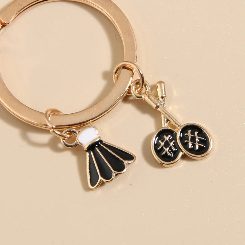 record and music note keychain mini Instrumental guitar, gramophone, piano with music note keychains