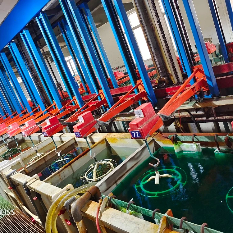 Hot sale electroplating equipment automatic rack plated  gold nickel chrome plating metal electroplating machinery