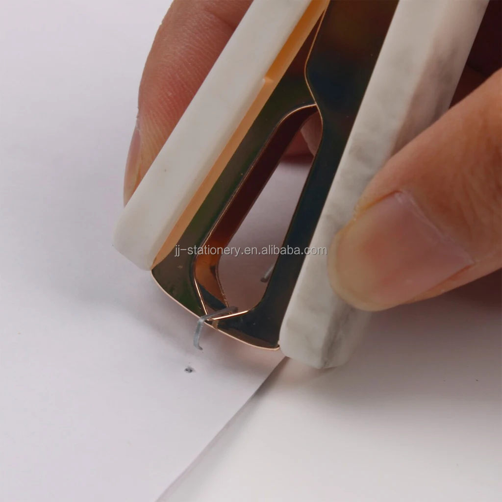 Customization Stapler Rose Gold Rose  Staple Remover Staples Screwdriver Staple pin remover with lock