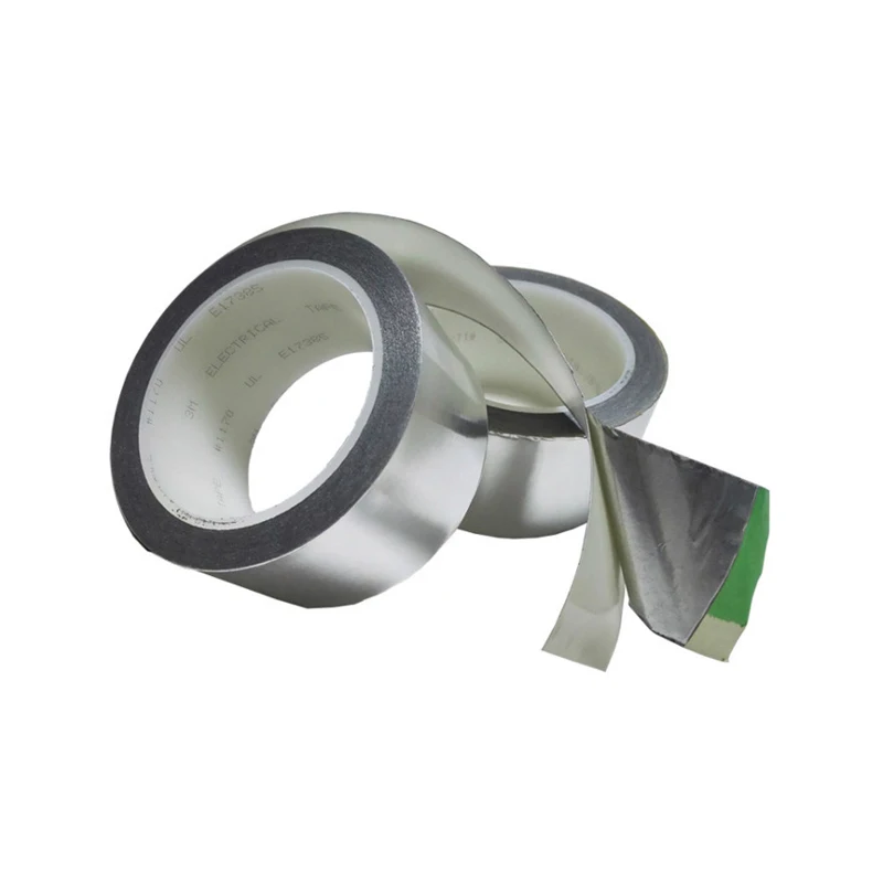 Die cutting processing Self Adhesive Aluminum foil tape heat resistant Aluminum foil tape 1170