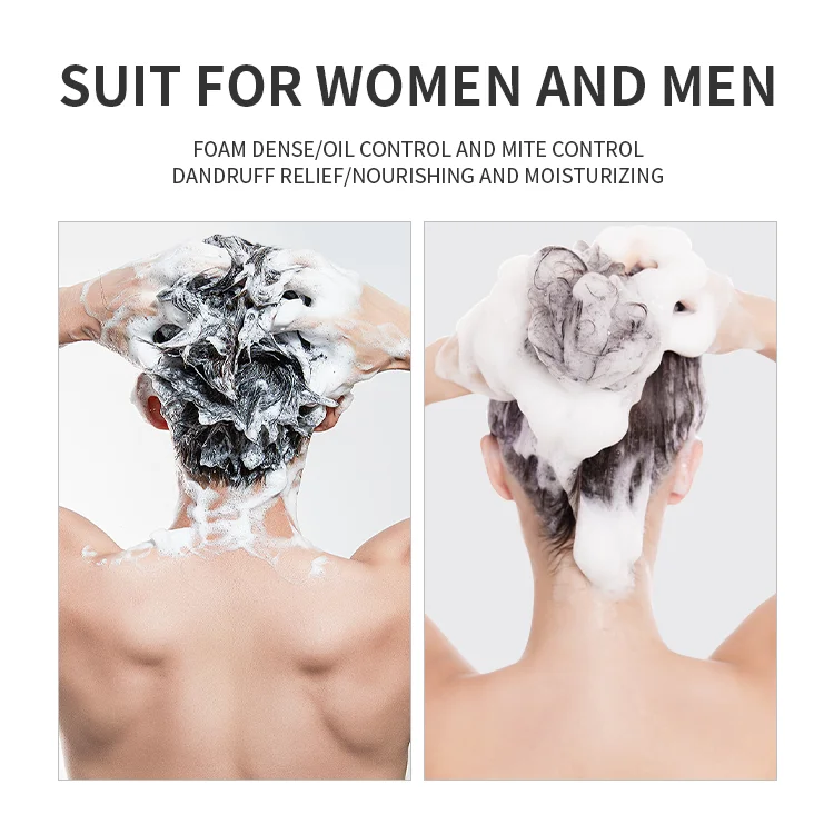 Label Private Wholesale Product Oem Hair-Repairing Hair Shampoo Silky Hair Amino Acid Shampoo For Wavy, Curly, Coily Hair