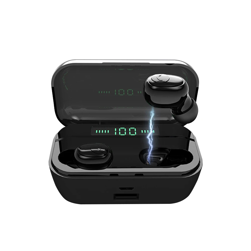 2020 Cheap Wireless Earphones Sports TWS Renamed GPS 3 in 1 Bluetooth Earphones with Charger Box
