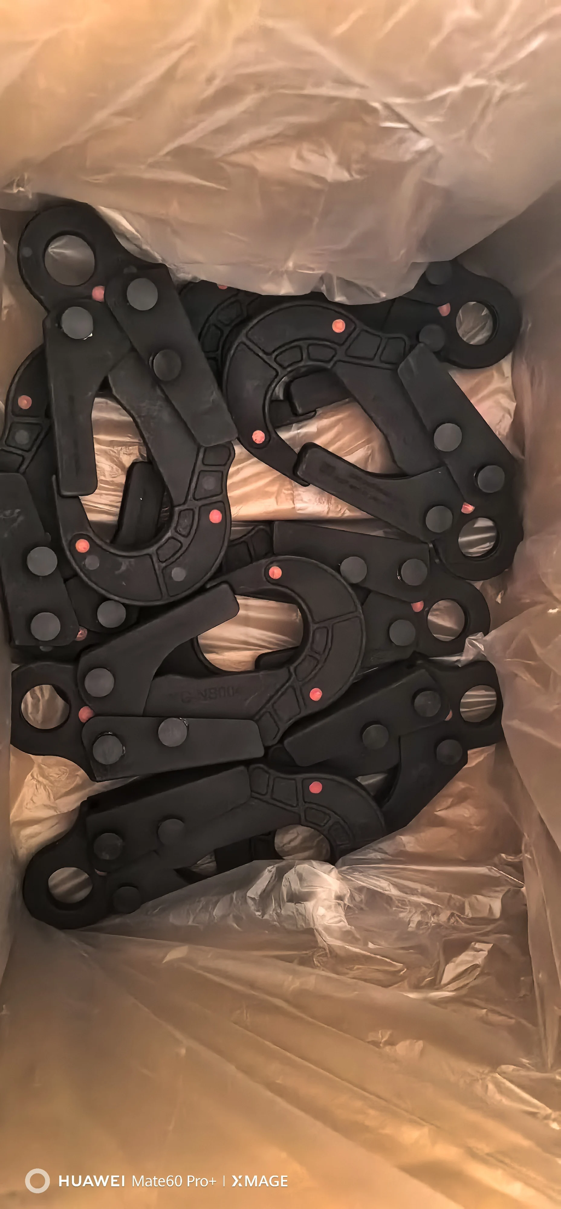 Opening Safety Scaffold Insulation Overmolded Safety Snap Hook for Fall Protection/Electrician work Dielectric Plastic Snap Hook