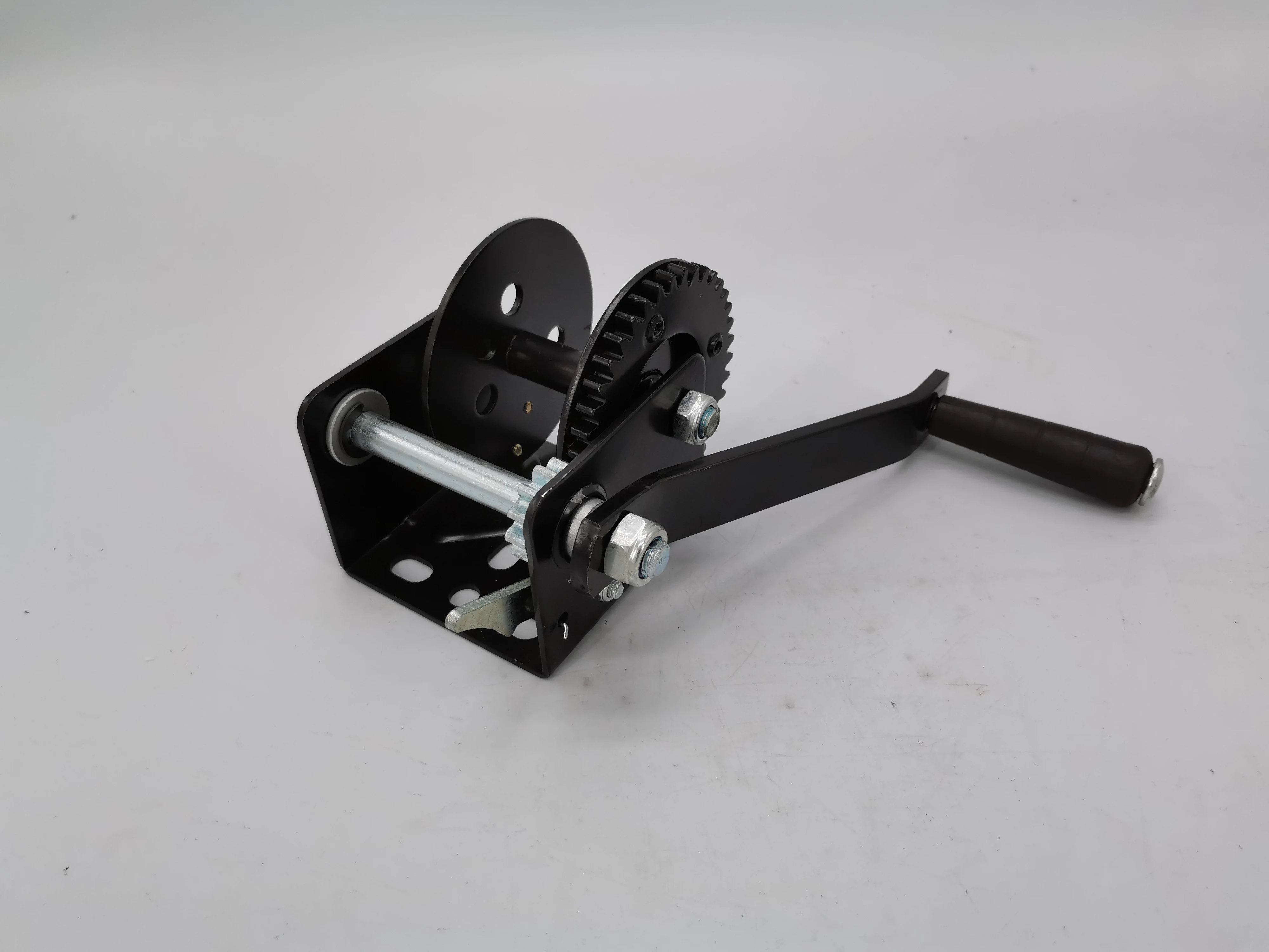 Высокое качество изготовленный на заказ логос 800lbs мини маленькая ручная лебедка для трактора подъёмник для яхты или лодочный прицеп лебедки